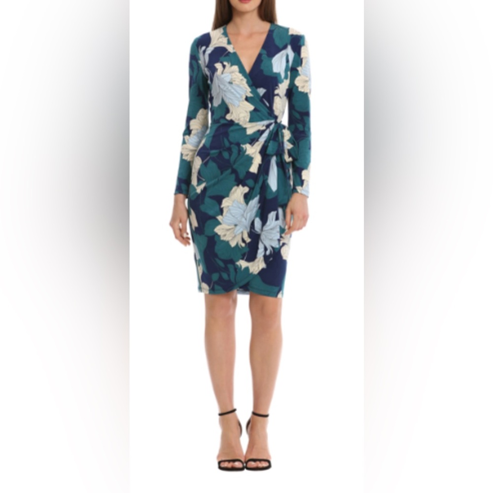 NWT Maggy London Wrap Dress - US size 2